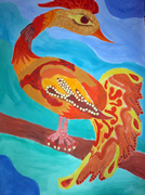 Курзенкова Вероника (гуашь) 11 лет