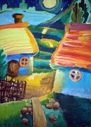 Шершукова Катерина( гуашь) 9 лет