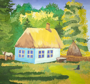 Посметухова Алиса( гуашь)   11 лет