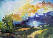 Бабьяк Виктория ( гуашь )     13 лет