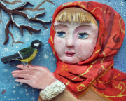 Канюка Анастасия ( рельеф) 16 лет