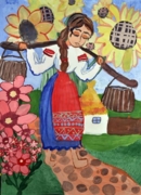 Ясиненко Лиза (гуашь) 11 лет